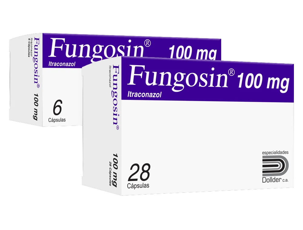 Fungosin: presentaciones del producto