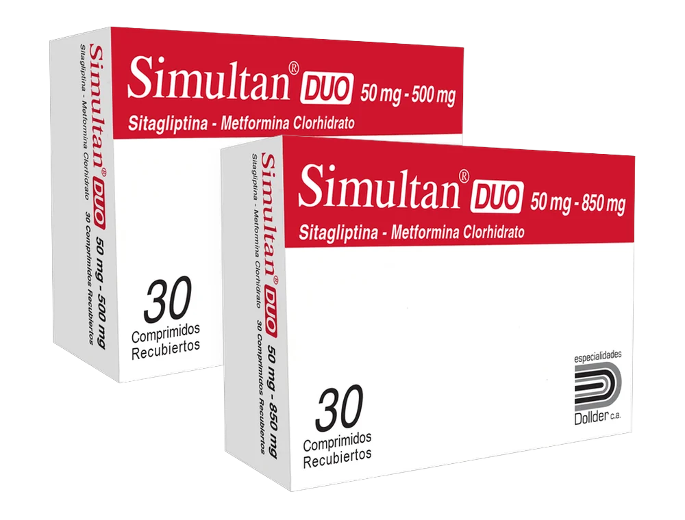 Simultan Duo: presentaciones del producto