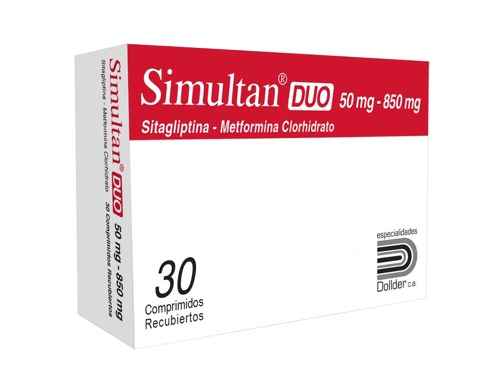 Empaque de Simultan Duo